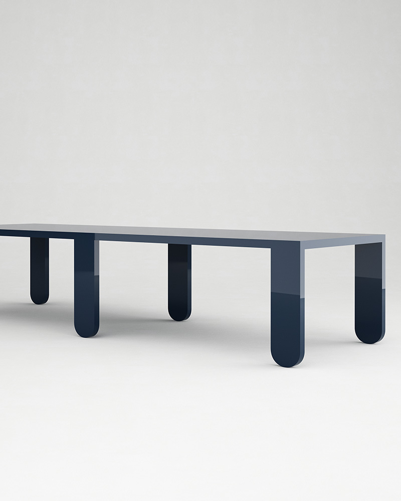 Eugène long table by Francesco Balzano available on