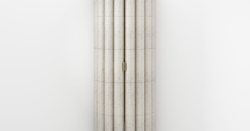 Raku Yaki wall cabinet - Kolkhoze