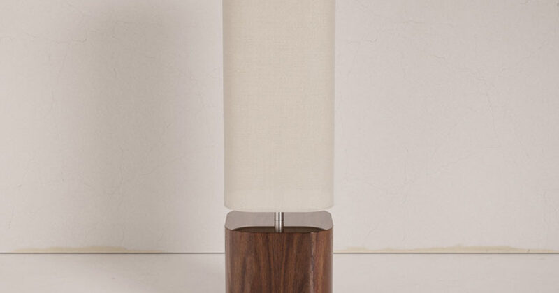 Brazil rosewood lamp - Kolkhoze