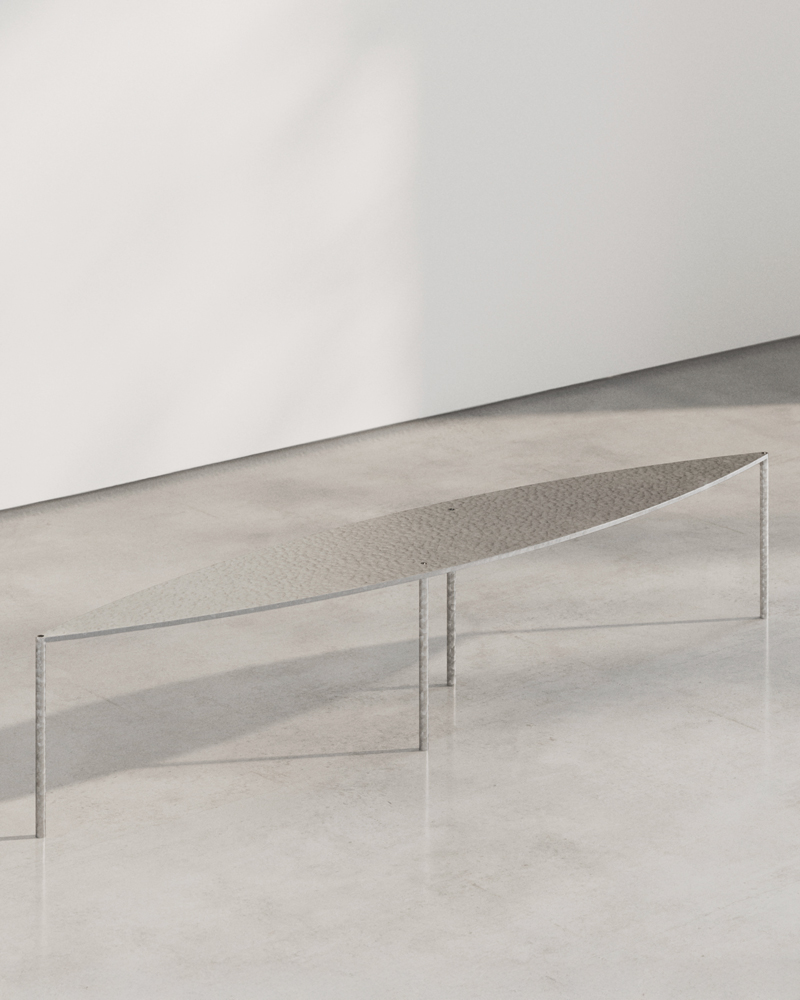 Archetype-coffee-table-hammered-sofie-osterby-Kolkhoze-1